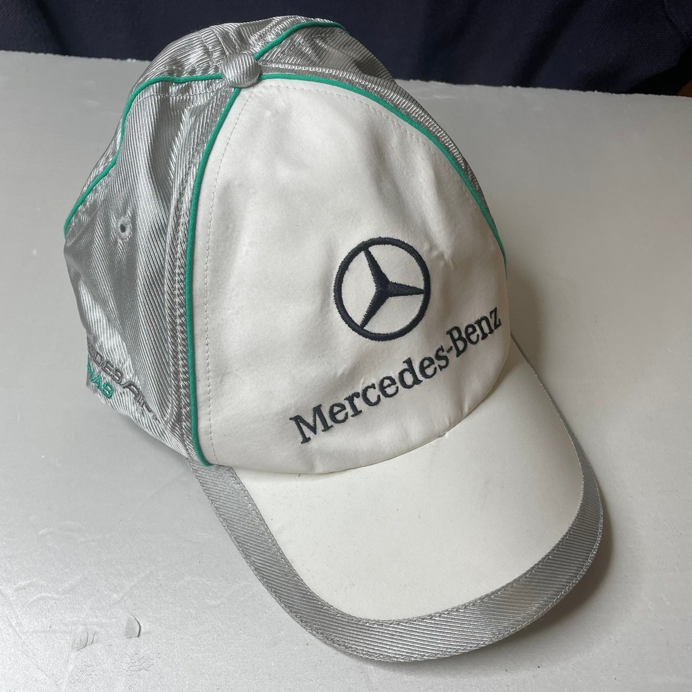 Puma‎ Mercedes Benz AMG Petronas Formula 1 Team Cap Hat Silver Green One Size